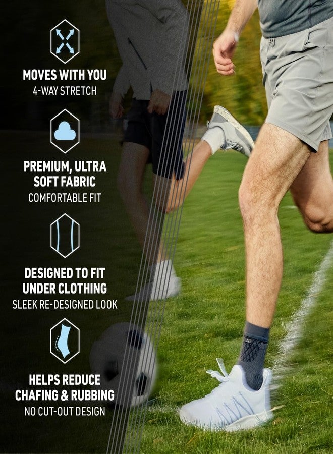 ACE Brand Flex Comfort Compression Ankle Sleeve 208704, S/M - Image 3