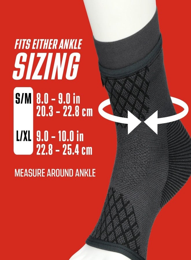 ACE Brand Flex Comfort Compression Ankle Sleeve 208704, S/M - Image 4