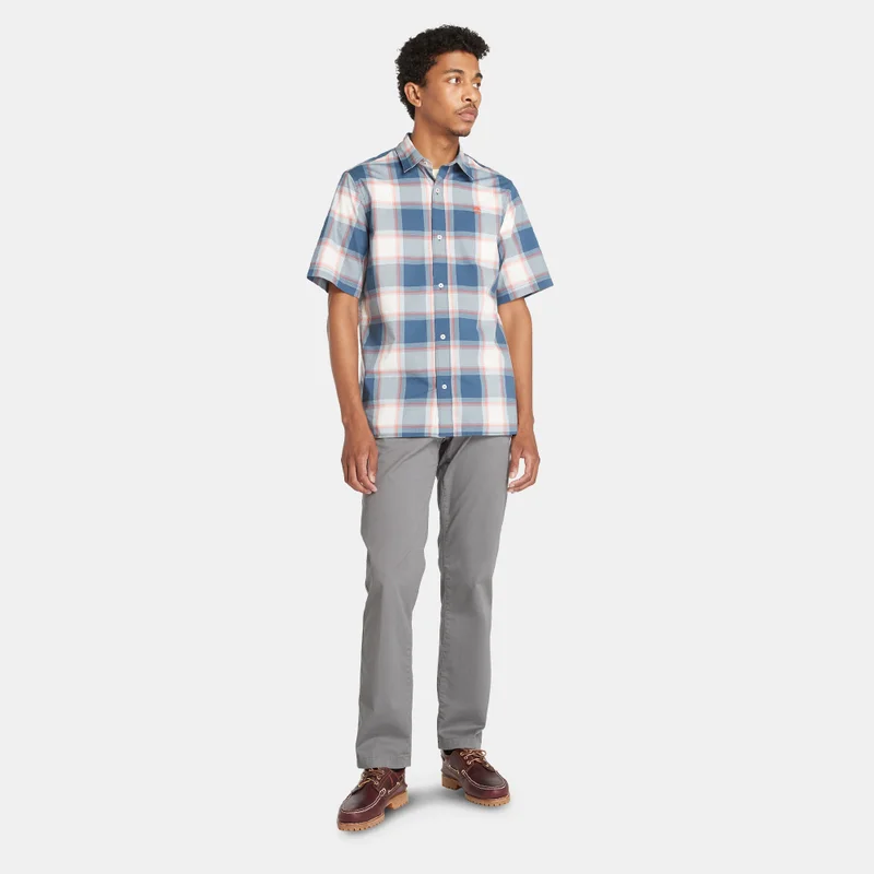 Timberland Men's Check Poplin Shirt