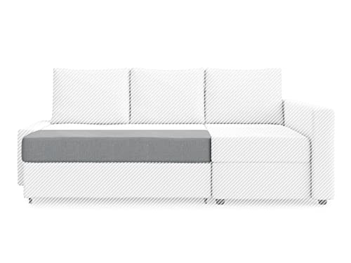 MASTERS OF COVERS Snug Fit Friheten Slipcover for The IKEA Friheten with Chaise Corner Cover, Sofa Bed Cover, Sectional Slipcover Replacement (Light Grey)（Cover Only！Not Sofa！） - Image 5