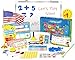 UOMTFAI Pretend Play Teacher Set Kids Pretend Teacher Playset with Whiteboard Learning Clock Magnetic Numbers and Map Puzzles Pretend Play Teaching Toys Learning Education Toys for Kids - Image 2