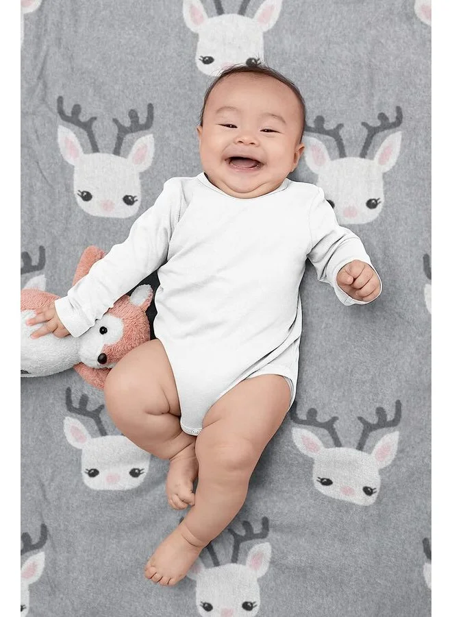 Nurtur Soft Baby Blankets For Boys And Girls 100% Combed Cotton Lightweight Fleece