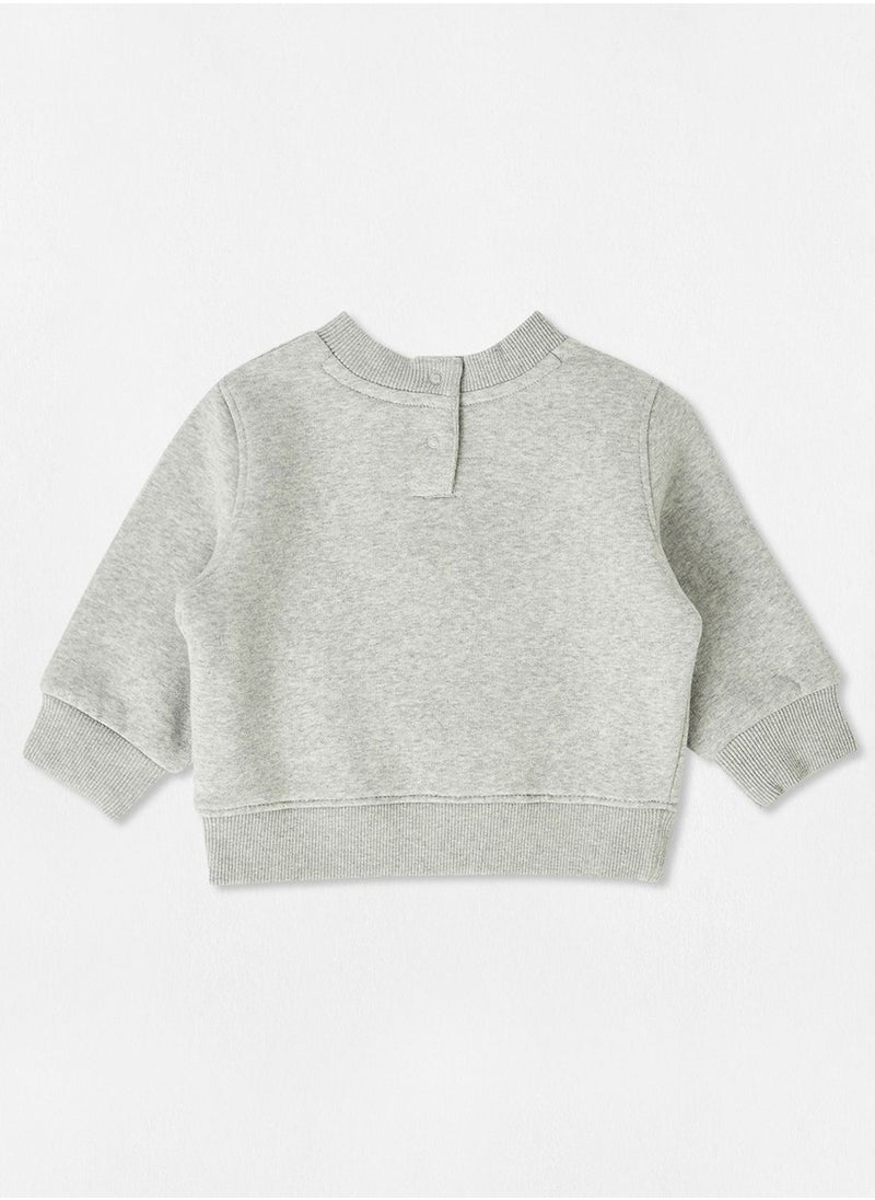 TOMMY HILFIGER - Kids Logo Sequin Flag Sweatshirt - Image 1