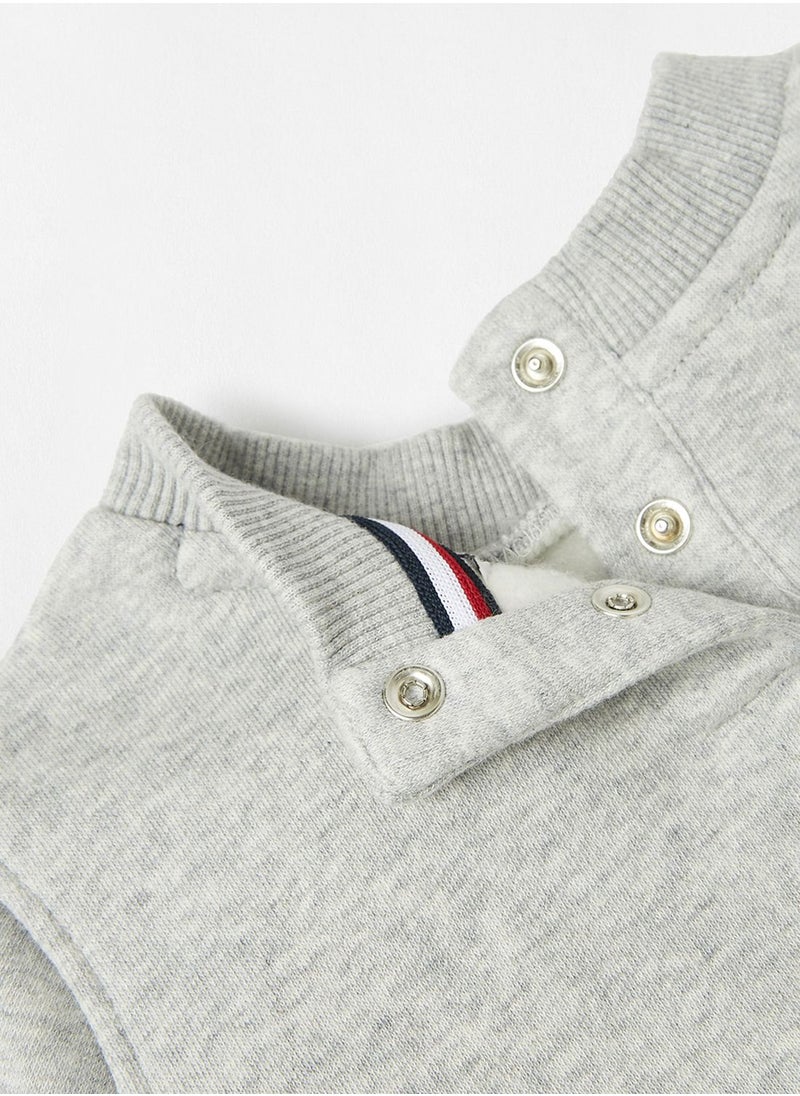TOMMY HILFIGER - Kids Logo Sequin Flag Sweatshirt - Image 1