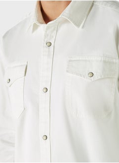 Ecko Unltd. Ecko Solid Shirt with Long Sleeves and Pockets  - Image 3