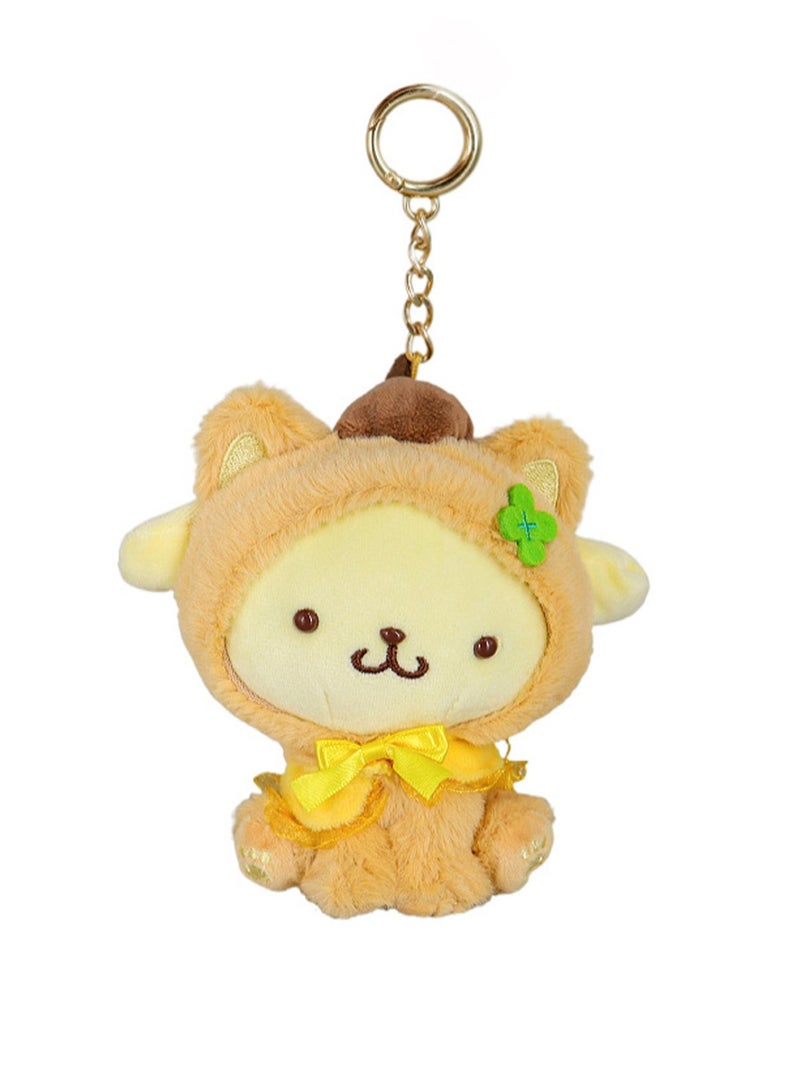 Pudding Dog Pendant School Bag Pendant Key Chain Decoration - Image 1