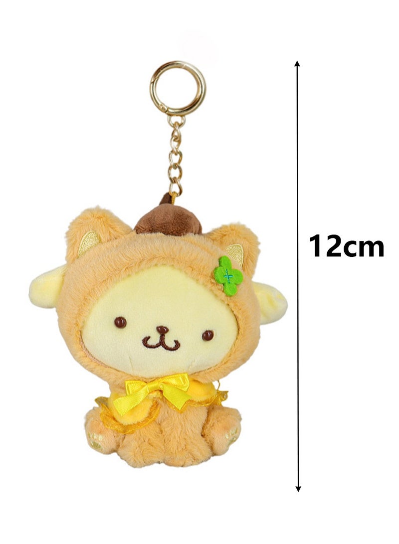 Pudding Dog Pendant School Bag Pendant Key Chain Decoration - Image 2