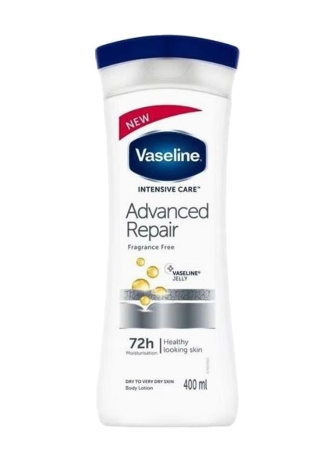 Vaseline - Intensive Care Advanced Repair Fragrance Free Body Lotion 400ml - Image 1