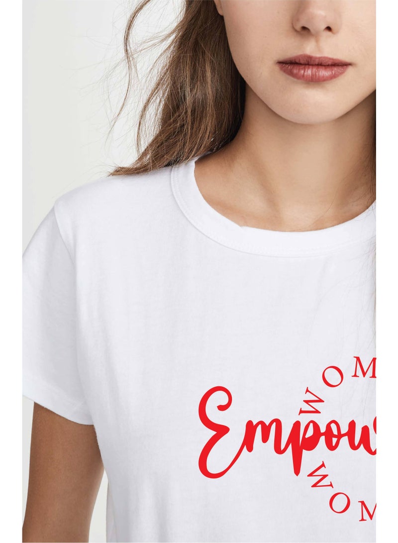 PRINTSHOP4ME International Womens Day Tshirt showing Women Empowerment Design 5 - Image 4