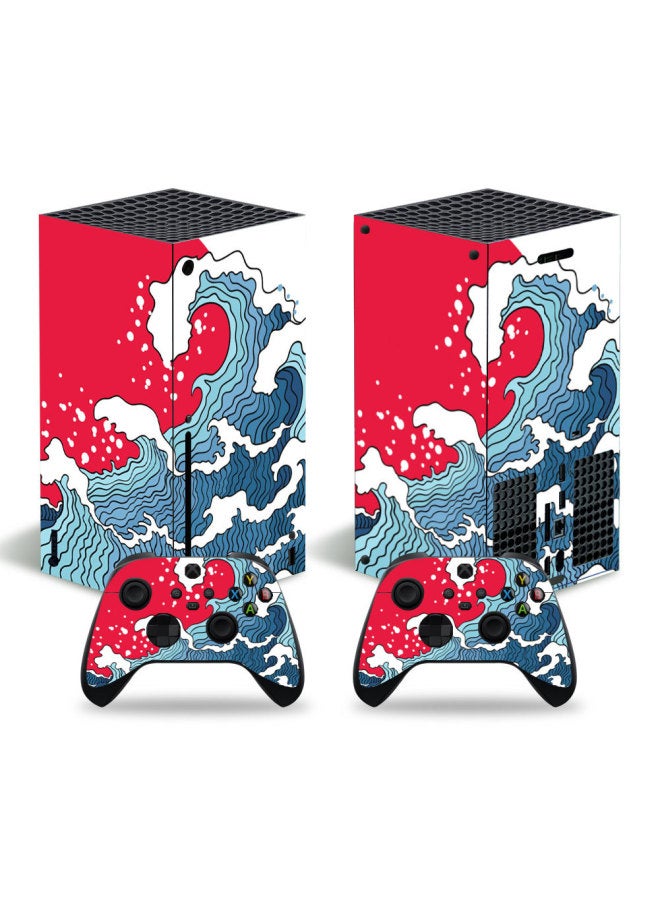 general Xbox Series X Stickers Host Film Cartoon Personality Stickers, No Glue A Generation Of Hair-Color:1404 - Image 3