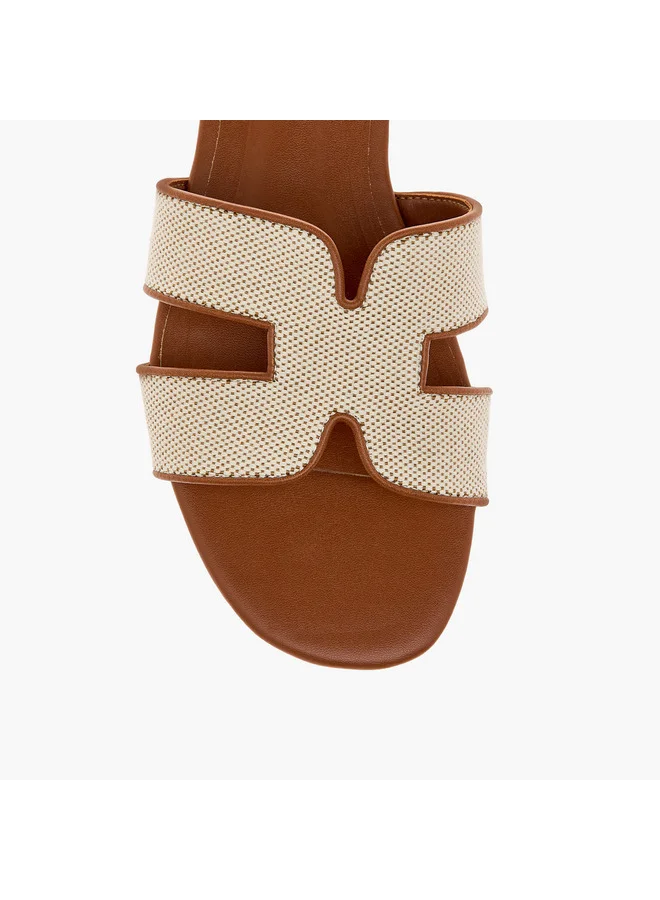 Celeste Women's Textured Slip-On Flat Sandals - J06007-001-25C
