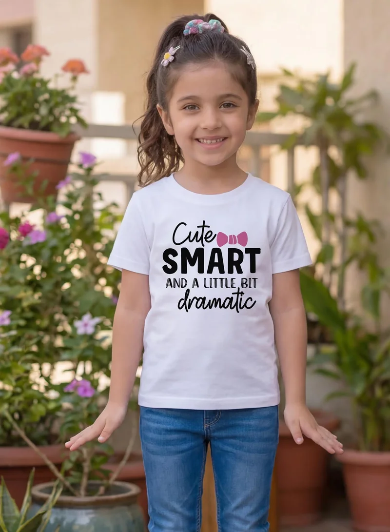 Funkaar Funkaar Girl Cute Smart And Dramatic T-Shirt