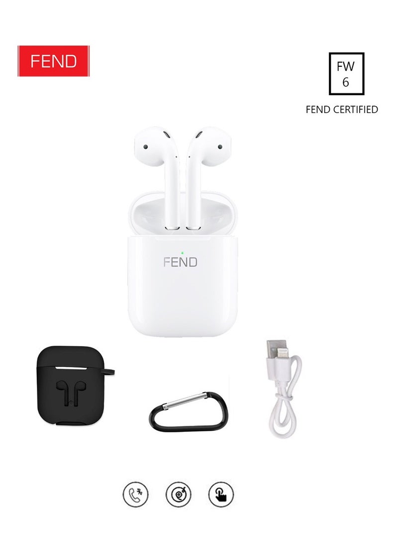 فيند - ساعة Fend F8 Ultra الذكية بشاشة كاملة HD مع حزامين وبلوتوث NFC GPS وسماعات أذن بلوتوث لاسلكية FW6 - Image 1