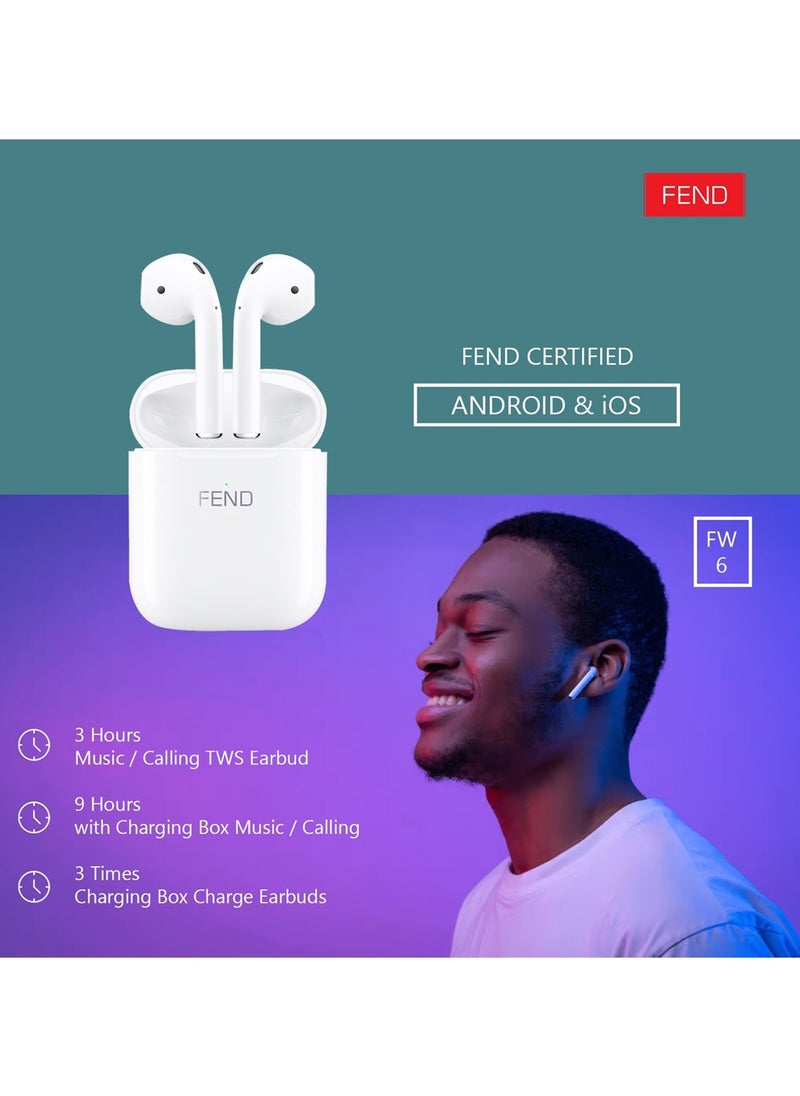 فيند - ساعة Fend F8 Ultra الذكية بشاشة كاملة HD مع حزامين وبلوتوث NFC GPS وسماعات أذن بلوتوث لاسلكية FW6 - Image 1