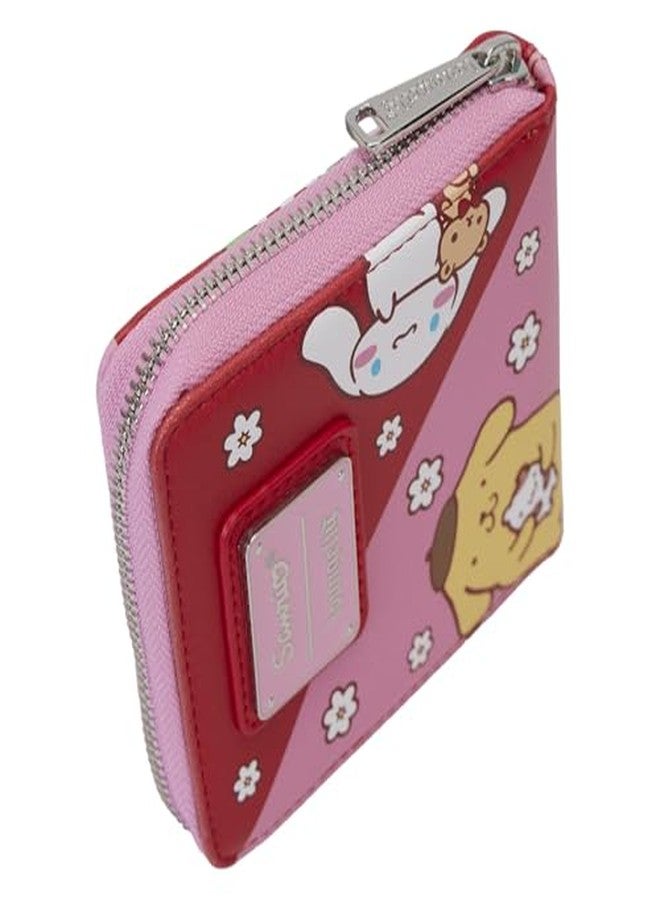 Loungefly Sanrio Hello Kitty & Friends Color Block Zip Around Wallet - Image 4