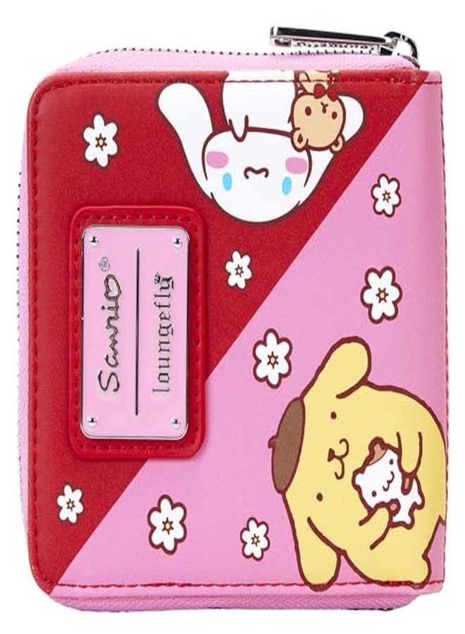 Loungefly Sanrio Hello Kitty & Friends Color Block Zip Around Wallet - Image 3