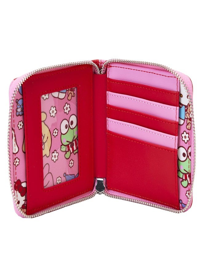Loungefly Sanrio Hello Kitty & Friends Color Block Zip Around Wallet - Image 2