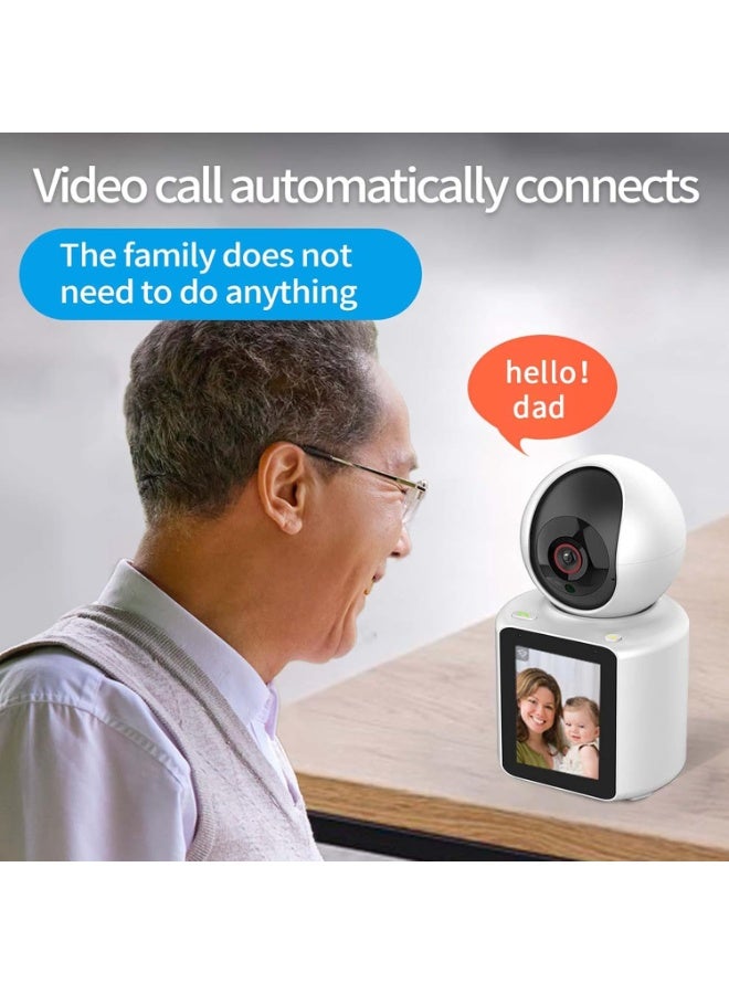 DubaiGallery Two way video WiFi camera 1080P Video Calling WIFI HD Camera One-Click Video Calling Infrared Night Vision Video Baby Monitoring Camera, CCTV IP Camera Smart Auto Tracking Baby Monitor, Motion Detection Built-in Speaker - Image 4