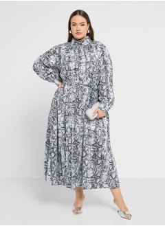 Ella Plus Printed Dress  - Image 1