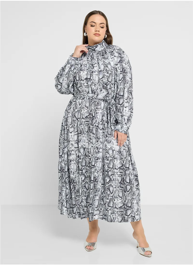 ايلا بلس Printed Dress