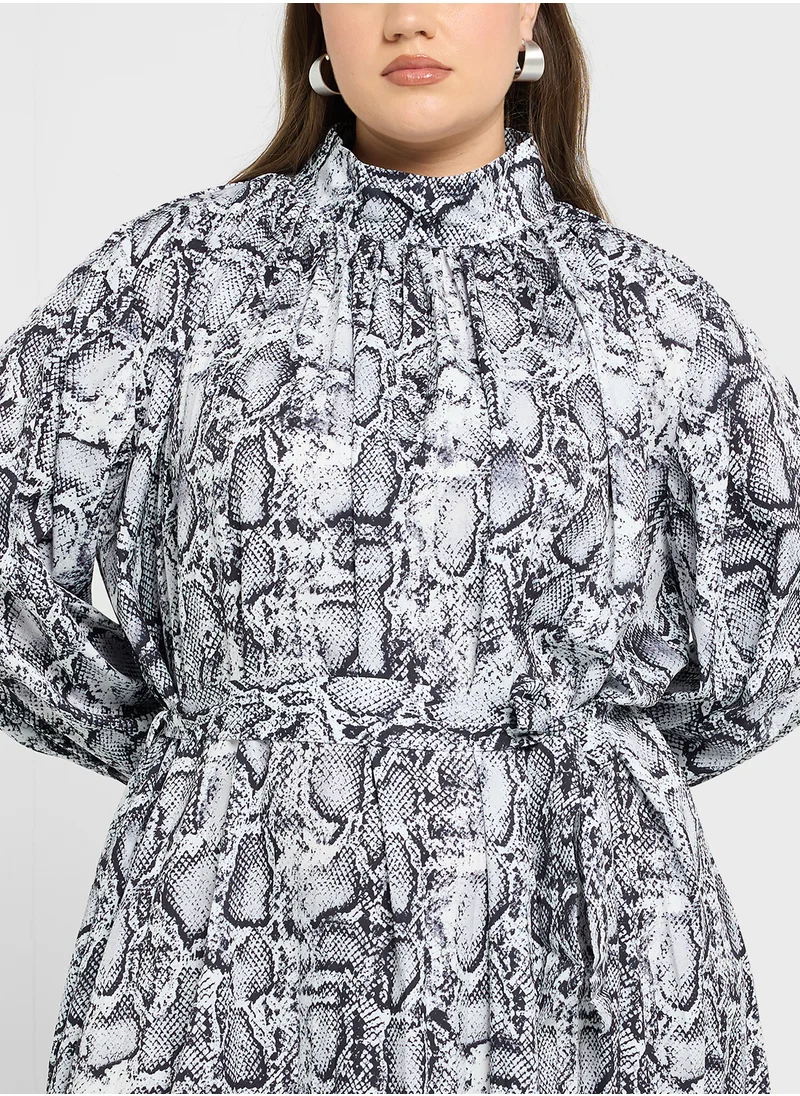 ايلا بلس Printed Dress