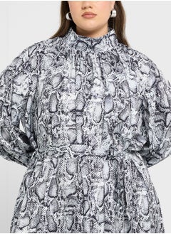 Ella Plus Printed Dress  - Image 3