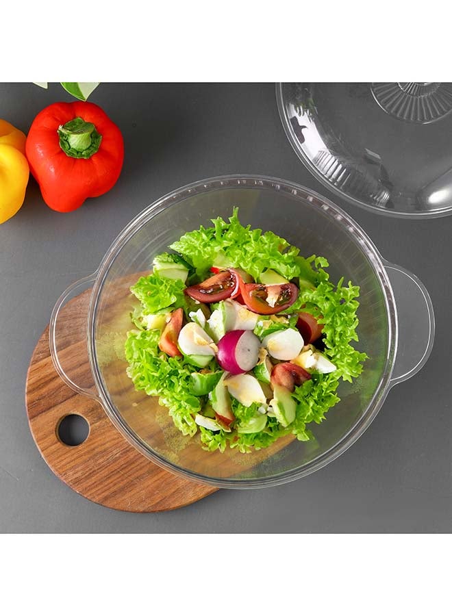 Royalford 2L Storage Bowl with Lid RF12483 Plastic Wide Mouth Container, Elegant and Sleek Design with Long-Lasting Construction Multi-Purpose, for Mixing, Serving Multicolor 2Liters - Image 3