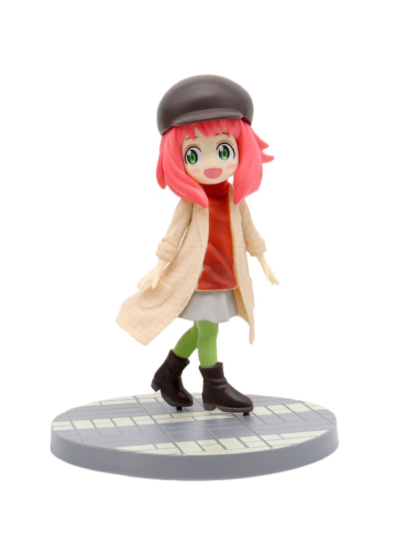 Anime Spy Play House Model Black Hat Aniya Surrounding Desktop Car Decoration Ornaments  - Image 1