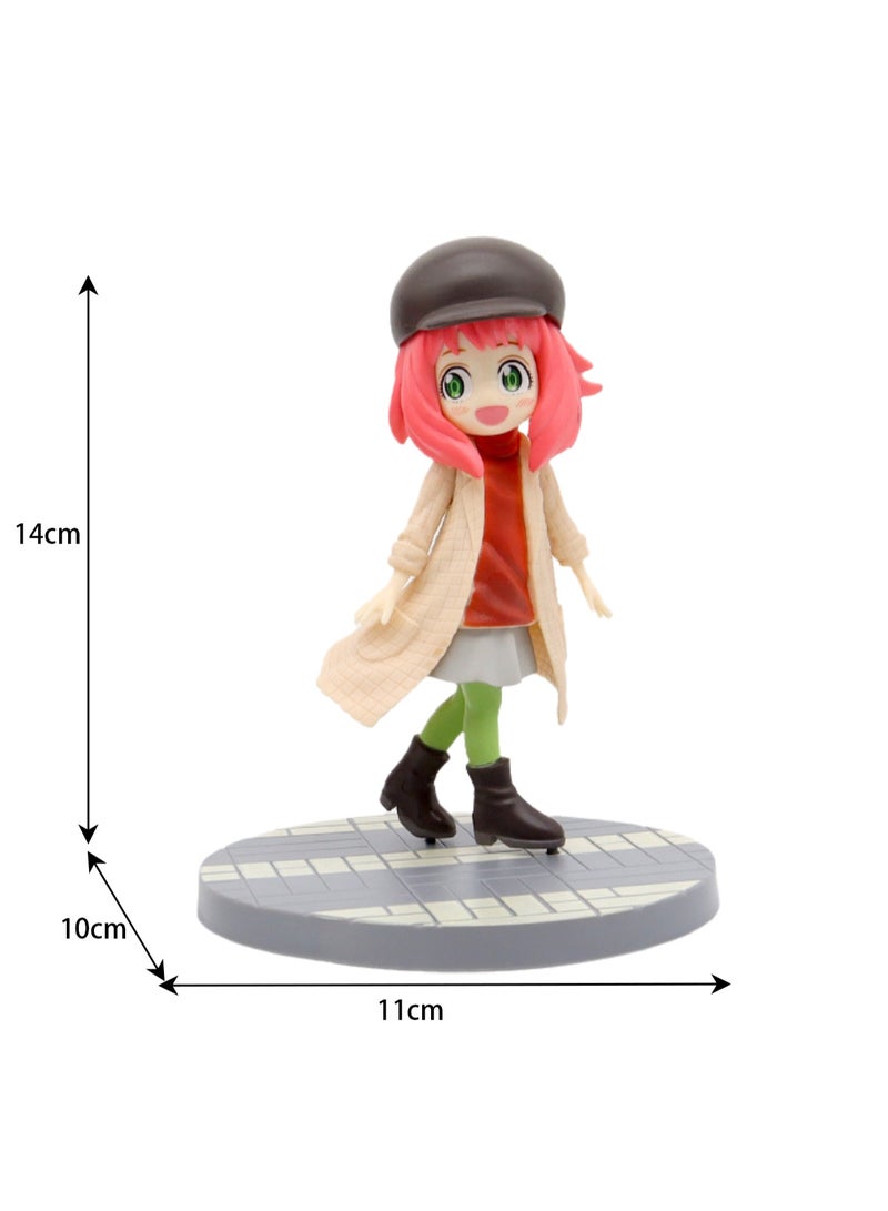 Anime Spy Play House Model Black Hat Aniya Surrounding Desktop Car Decoration Ornaments  - Image 2
