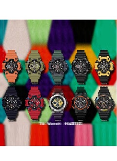 T5 T5 Mens Chronograph Silicone Strap Watch H4011G-J  - Image 3