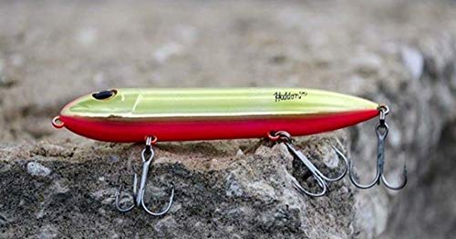 Heddon Super Spook Topwater Fishing Lure for Saltwater and Freshwater, Okie Shad, Super Spook (7/8 oz) - Image 5