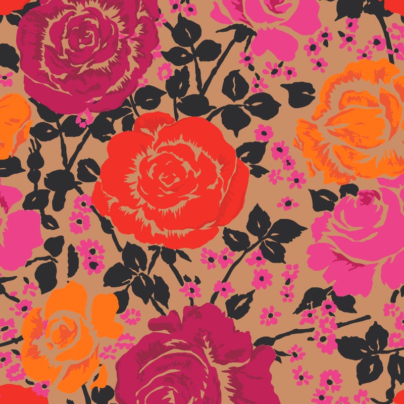 Vera Bradley Premium Cotton Travel Pill Case, Coming Up Roses, One Size - Image 3