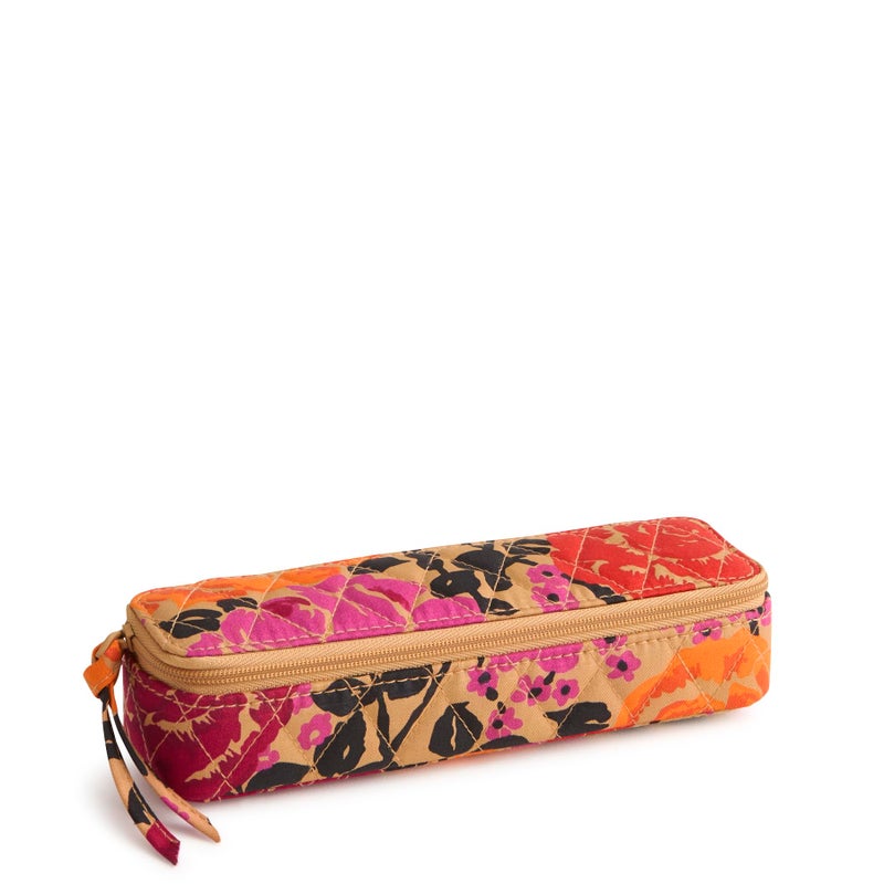Vera Bradley Premium Cotton Travel Pill Case, Coming Up Roses, One Size - Image 1