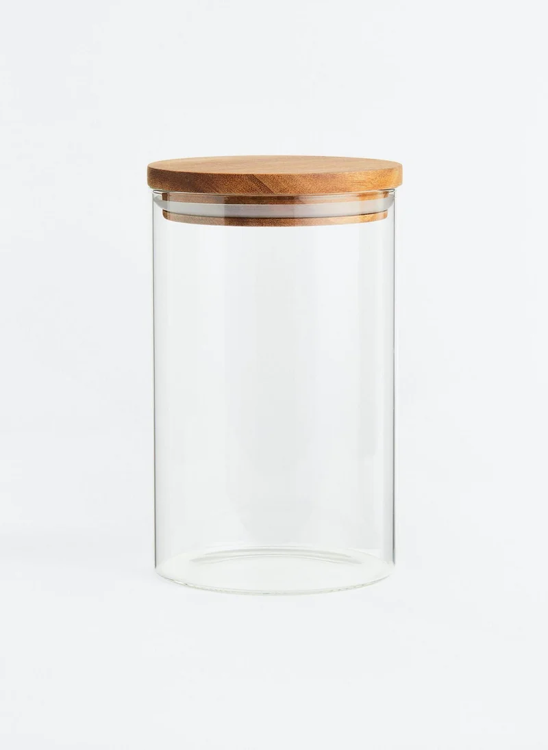 H&M Glass Jar With Lid