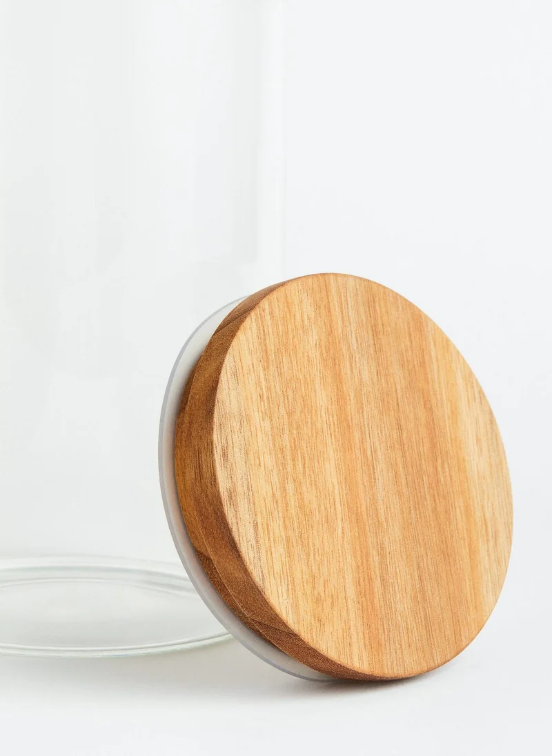 H&M Glass Jar With Lid