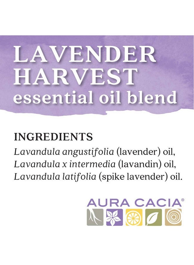 Aura Cacia Lavender Harvest Pure Essential Oil Blend 0.5 Fl. Oz. - Image 4
