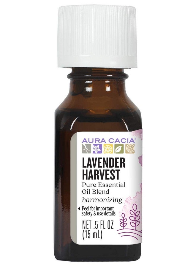 Aura Cacia Lavender Harvest Pure Essential Oil Blend 0.5 Fl. Oz. - Image 1
