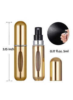 ORiTi Portable Mini Refillable Perfume Atomizer Size Spray Bottles Accessories 5 PCS of 5ml  - Image 3