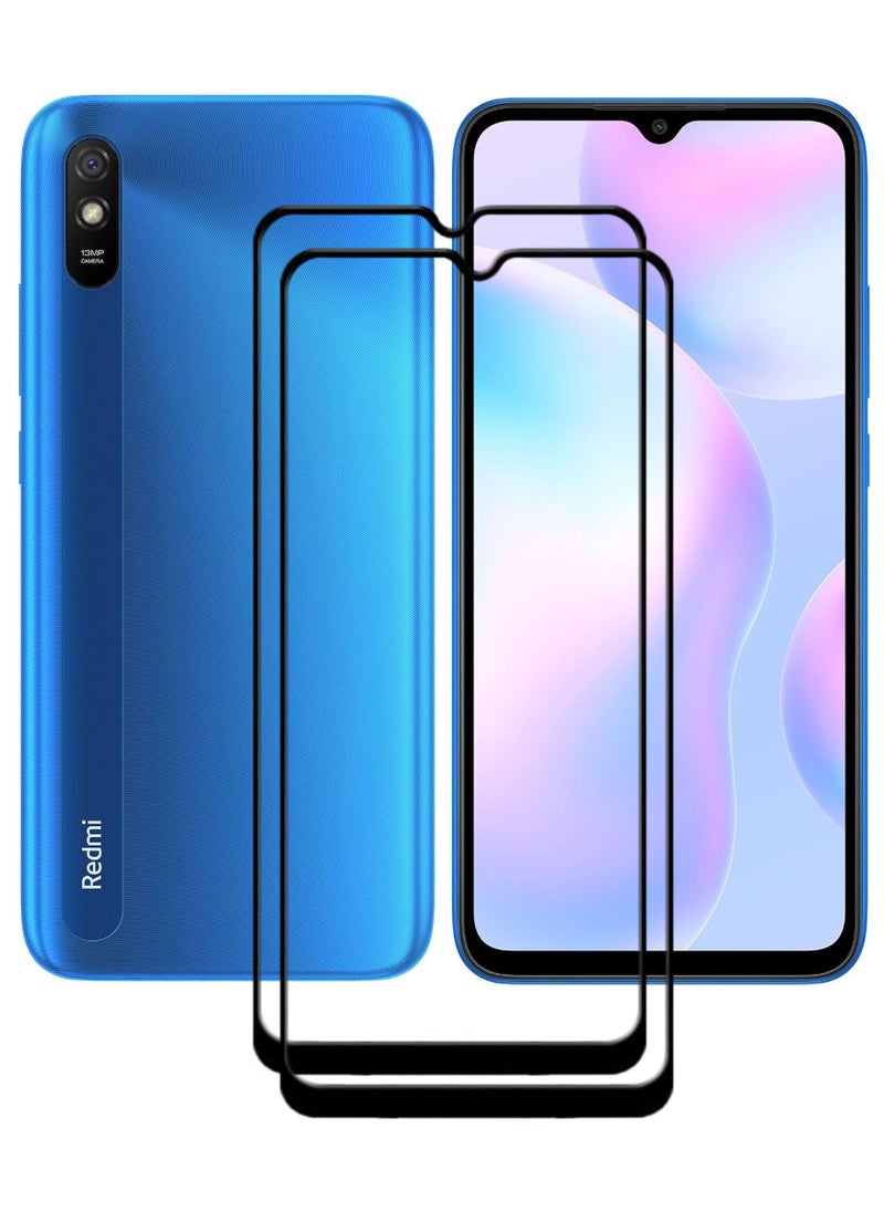 ACLIX 2 Pieces Antistatic ESD Dustproof Premium Quality High Definition Tempered Glass Screen Protector Designed For Xiaomi Redmi 9A - Image 1
