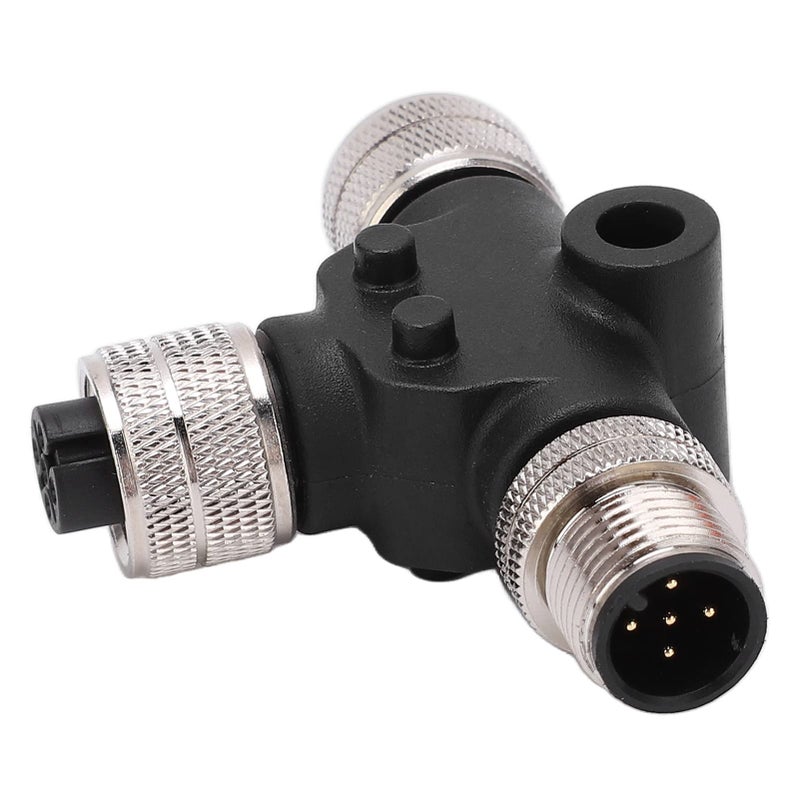 NMEA 2000 T Connector M12 5 Pin IP67 Multiport Tee For Marine Electronics - Image 4