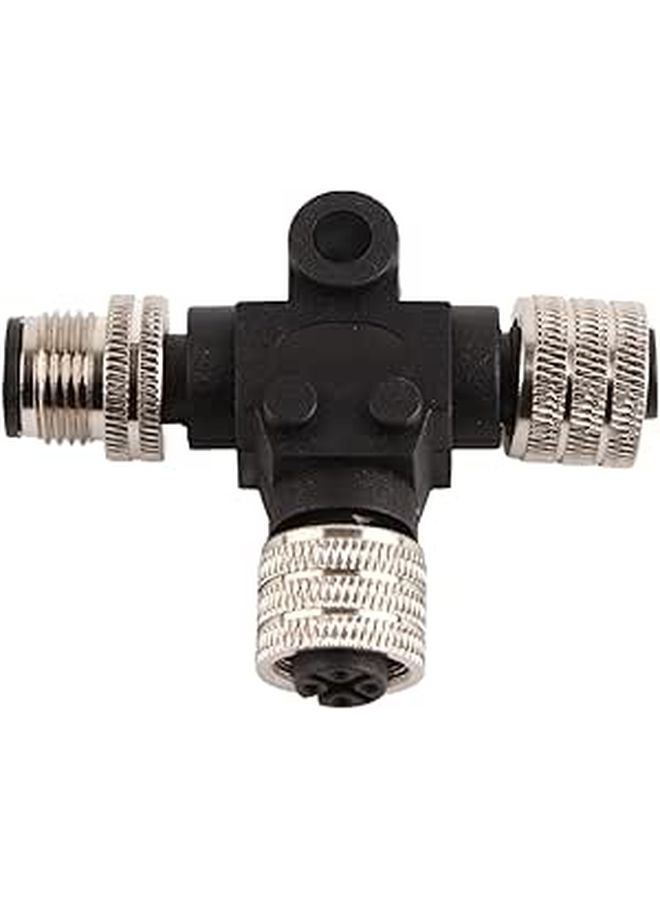 NMEA 2000 T Connector M12 5 Pin IP67 Multiport Tee For Marine Electronics - Image 1