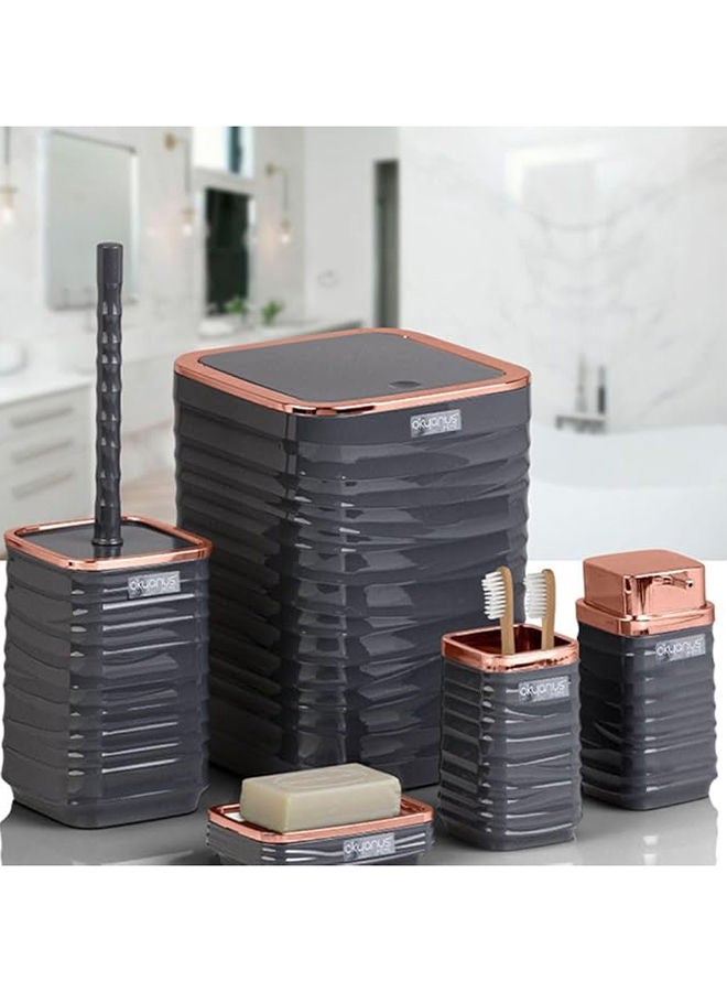 فري هوم طقم حمام 5 قطع لونا مربع - Image 1