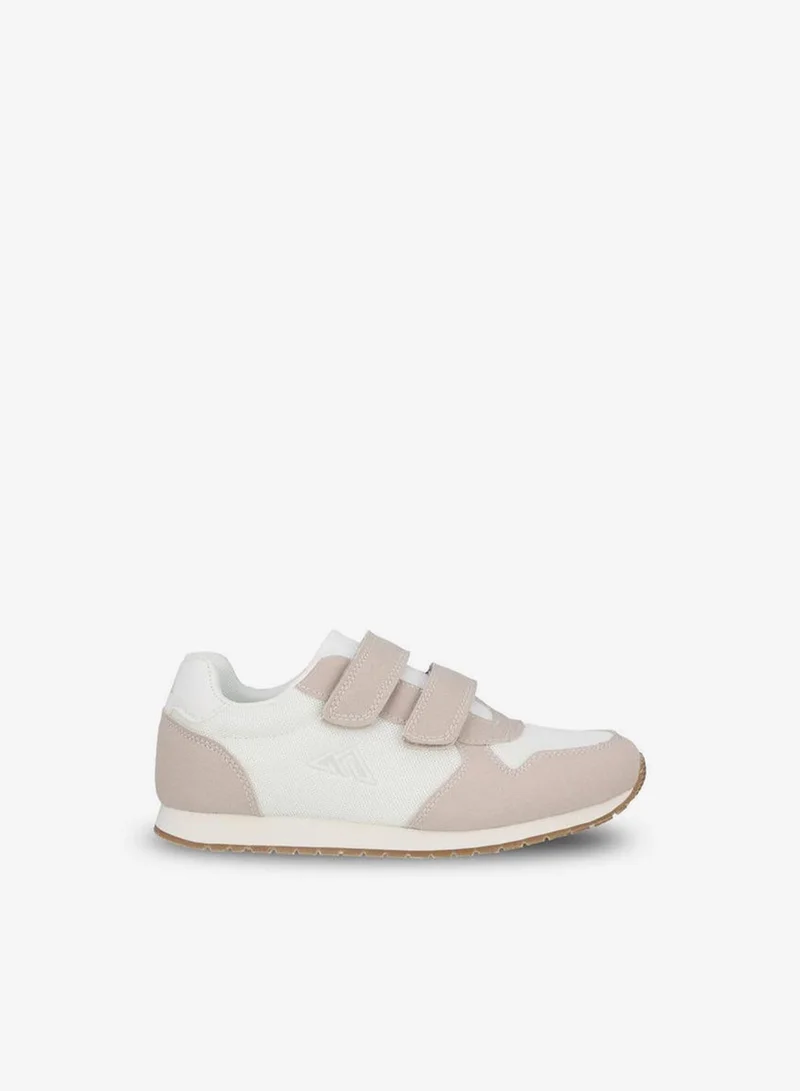 Oaklan By Shoexpress BEIGE Girls Hook & Loop Ankle Sneakers for Women | Best Price UAE