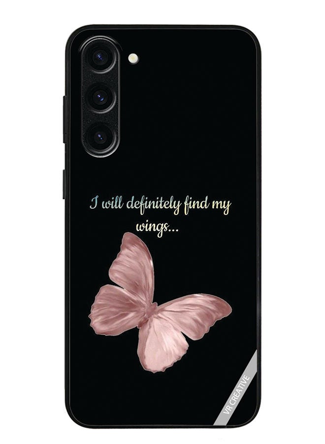 VR CREATIVE Protective Case Cover For Samsung Galaxy S23 Plus I Will Definitely Fimd My Wings Design Multicolour - Image 1