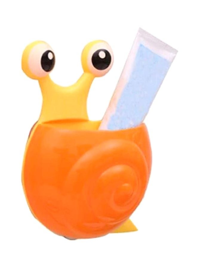 NIBEMINENT Snail Toothbrush Holder Orange/Yellow/Black 16x12x5cm - Image 3