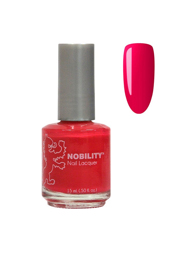 Nobility Nail Lacquer 15ml Glossy Super Shine Nail Polish 15ml Fast Dry Long Lasting Nail Enamel Nobility Nail Paint No Need UV LED Lamp No curing Nail Color