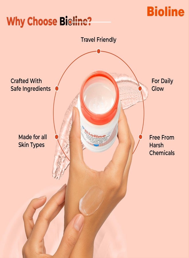 Bioline White Petroleum Jelly | Deep Moisture & Skin Protection | Heals Dry Skin, Chapped Lips, Cracked Heels | Daily Use for All Skin Types- 25g (Pack of 5) - Image 4