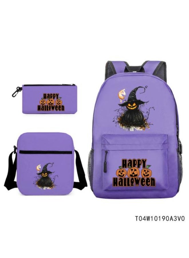 Exquisite animation backpack three-piece set, outstanding design, diversified storage and super convenient - 71 - Image 1