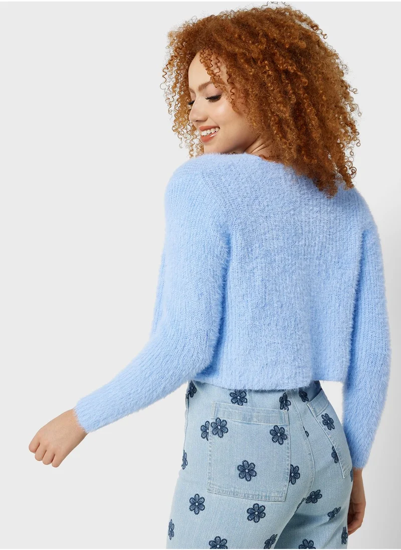 Ginger Strappy Top Set With Cardigan