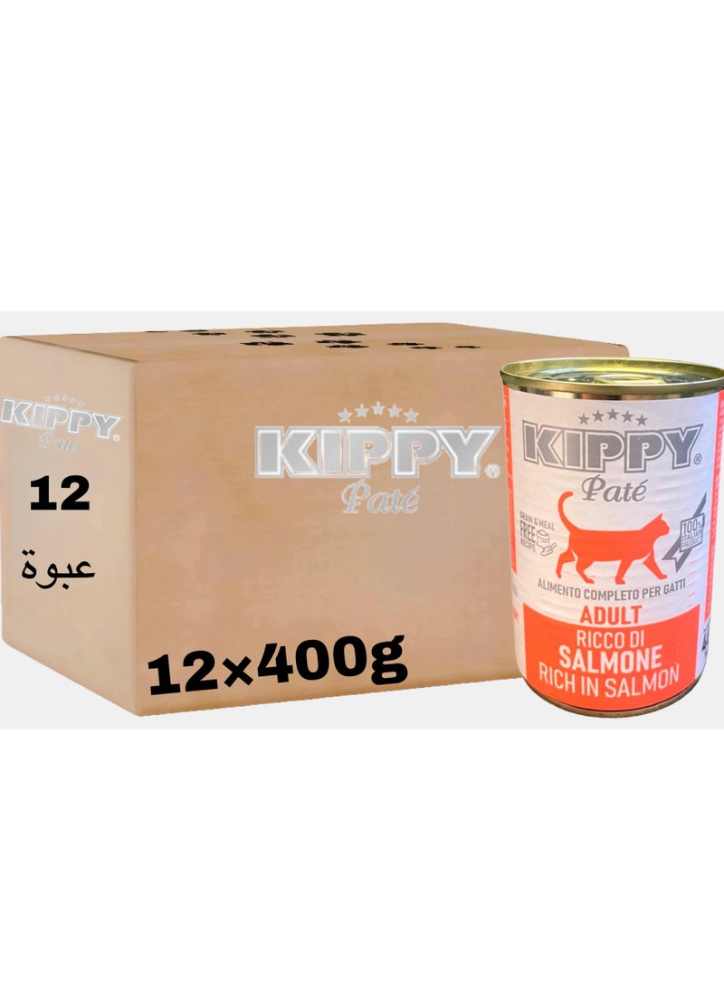 طعام قطط رطب ( 12 عبوة ) - كابي بيت بنكهة السلمون - 12 × 400g - pzsku/ZAD27256BDFE58B1E0367Z/45/_/1735561742/a7625ba3-b4cb-46d7-9df5-58aa5a0cad9c